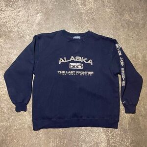 Alaska Navy Blue Sweater